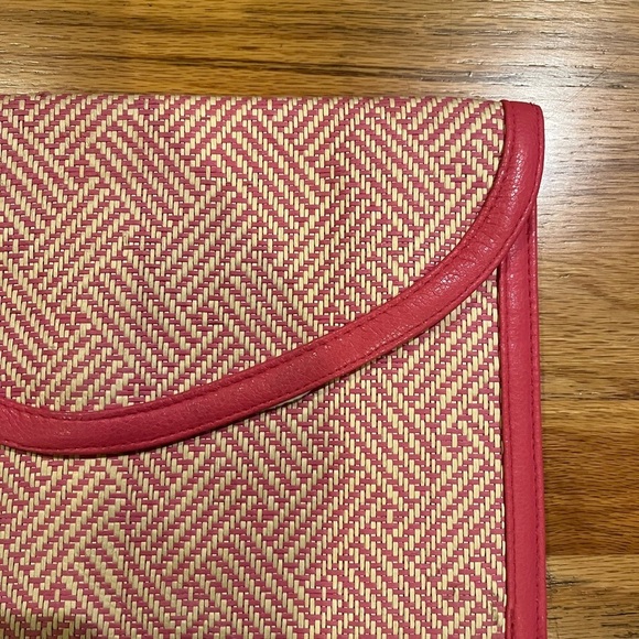 H&M Woven Rafia Envelope Clutch - Picture 2 of 4